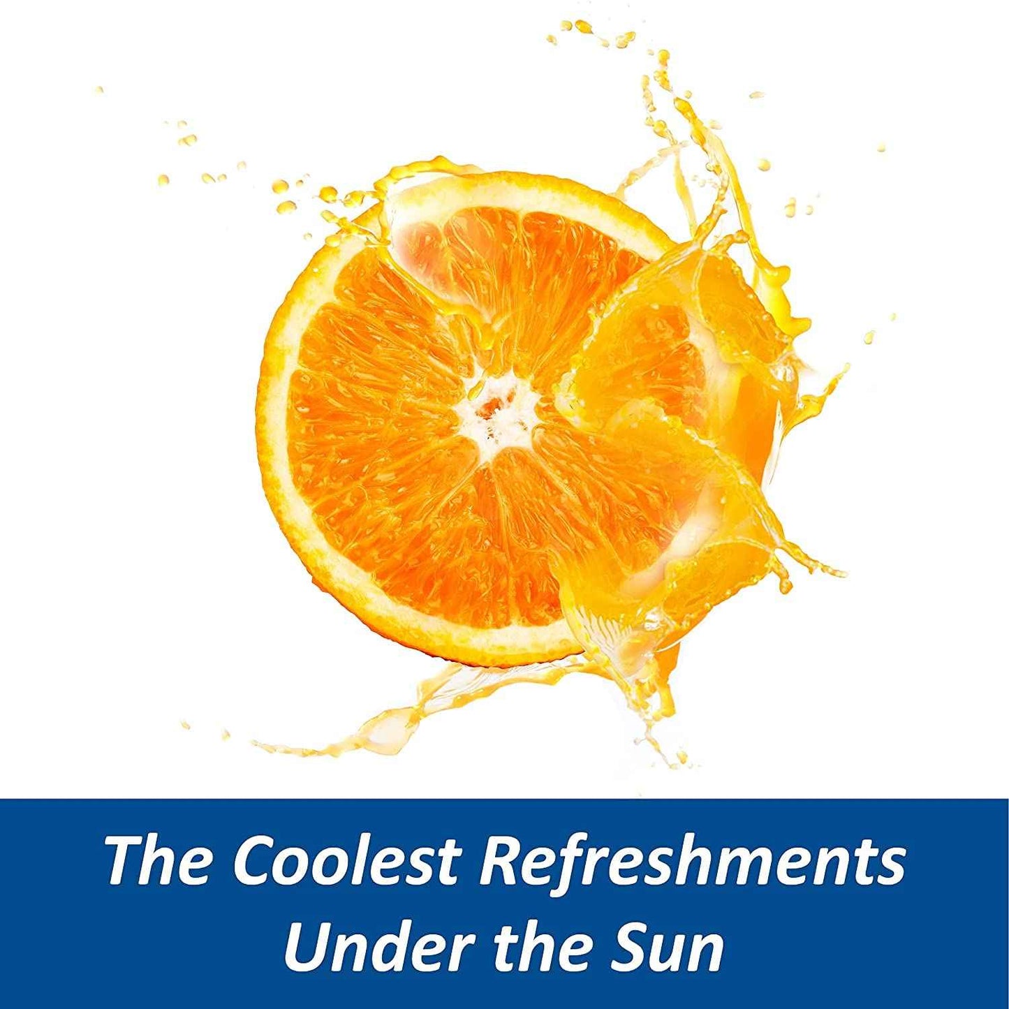 Sunkist Singles To Go Drink Mix – Kid Friendly Orange Soda Sticks for Lunchboxes, After School Snacks, and Car Cup Holders
