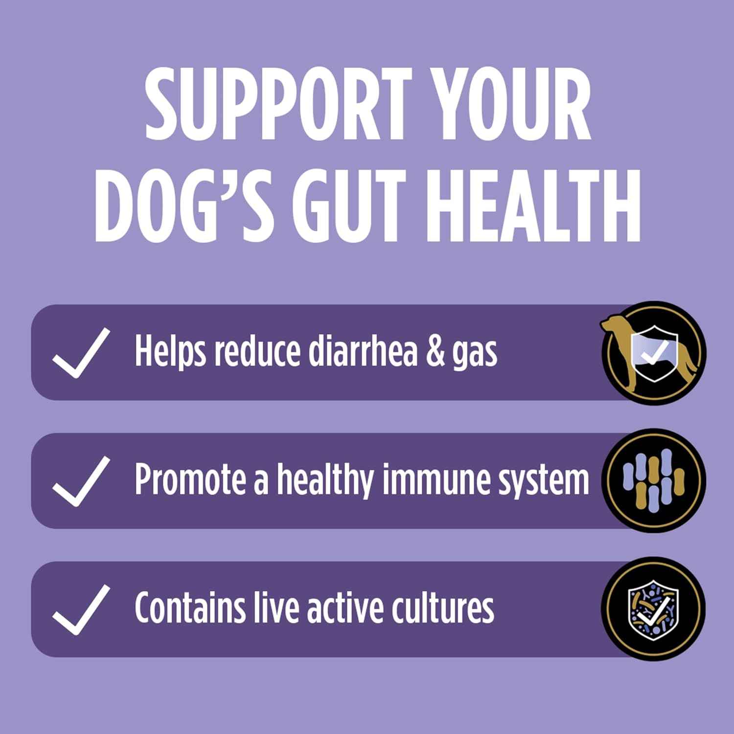 Purina Pro Plan FortiFlora Probiotic Powder for Dogs – Vet-Recommended Gentle Digestive Support for Sensitive Dogs