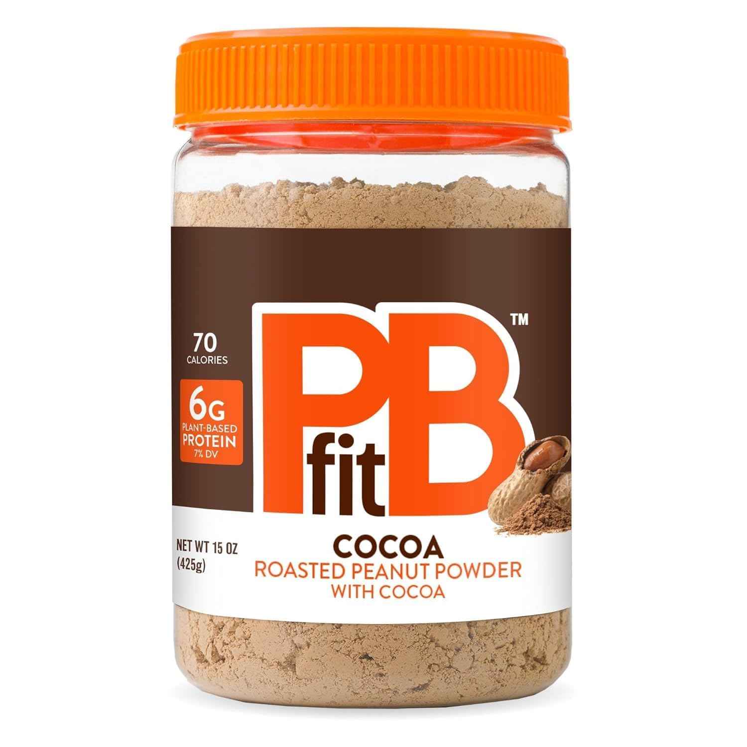 PBfit Peanut Butter Powder – Kid-Approved Baking Ingredient for Family Cookies, Muffins, and Pancakes, 8g Protein