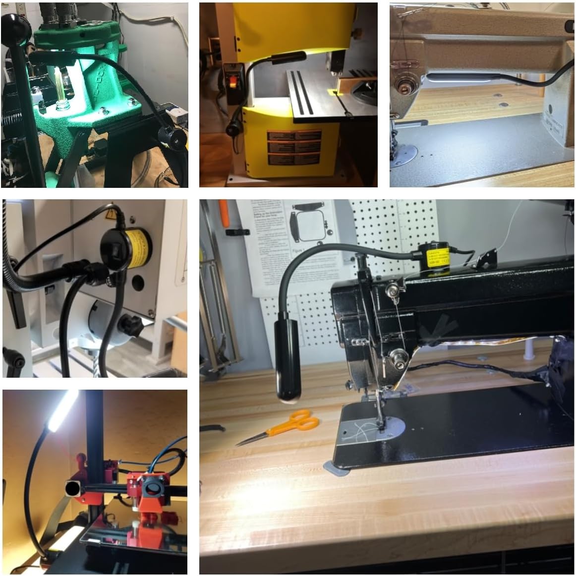 POWKER Cool-Touch LED Work Light – Safer Alternative to Hot Incandescent Shop Bulbs