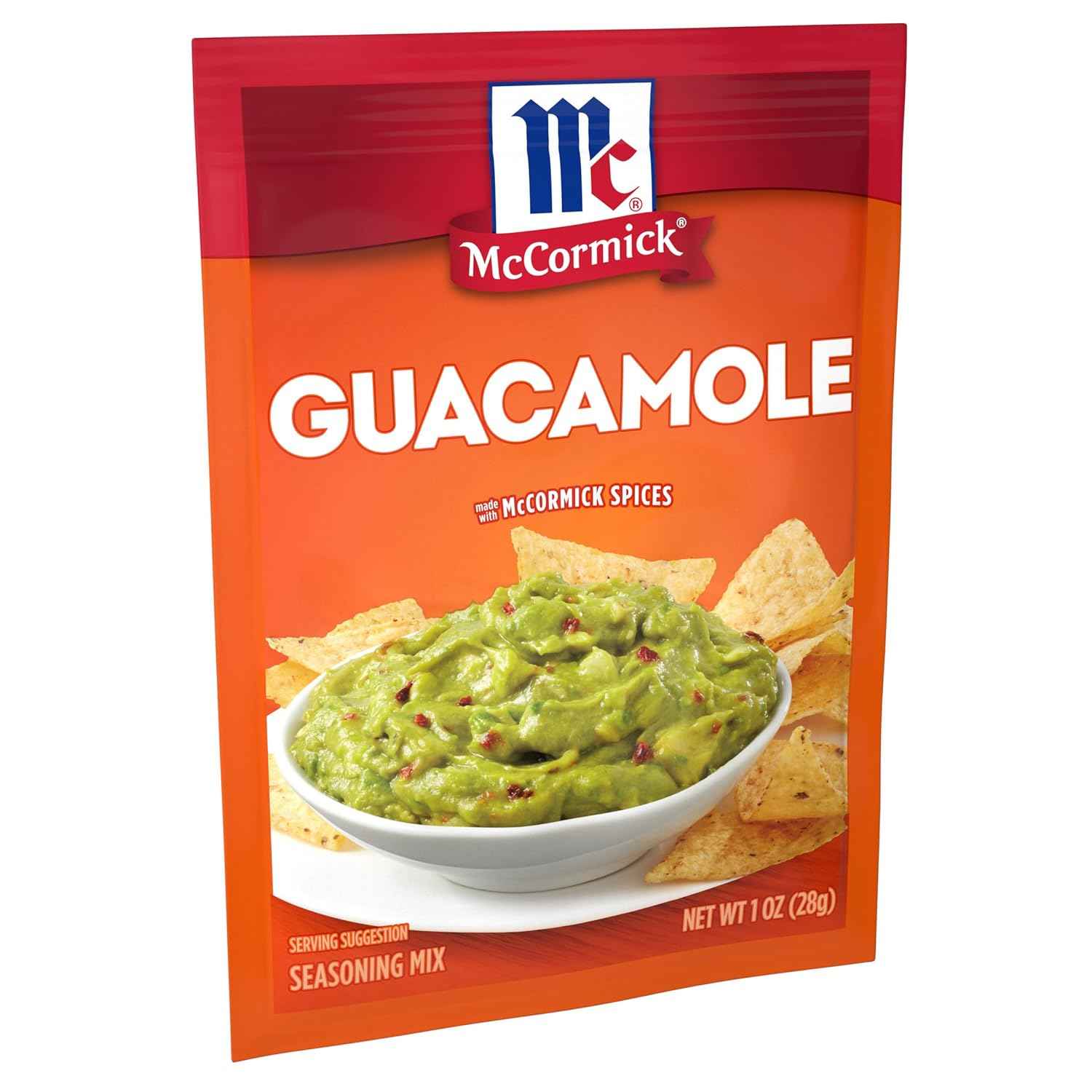 McCormick Guacamole Seasoning Mix for Tailgates and Backyard Parties, Portable 1 oz Packet