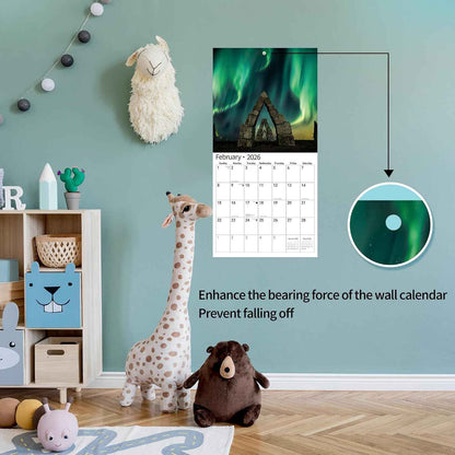 Calendars by LA Calendars 2026 Wall Calendar – Living Room Wall Decor, 12 x 24 Inch Statement Piece in 9 Themes
