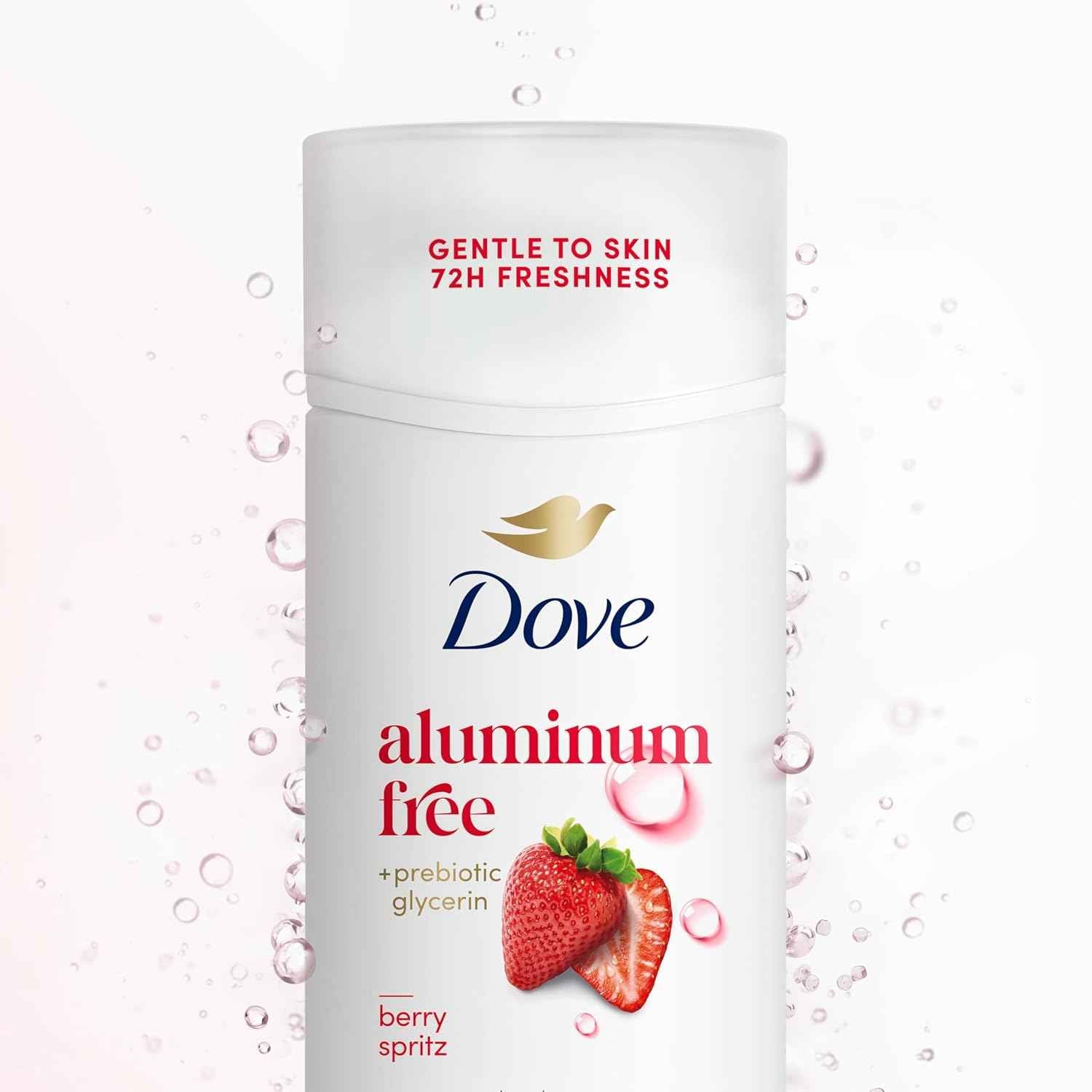 Dove Berry Spritz 72-Hour Deodorant Stick – Lovely Housewarming Gift for Women Who Love Clean Beauty