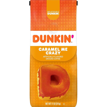 Dunkin' Caramel Flavored Coffee – Housewarming Gift for Her, Café-Style Cup at Home