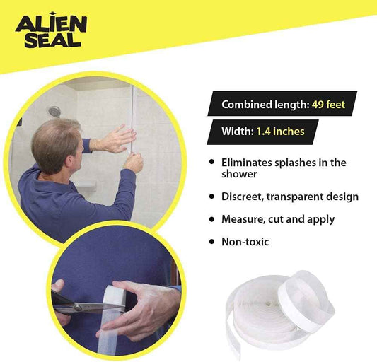 Alien Draft Seal – Invisible Draft Stopper for Bedroom Windows and Front Door Entryways