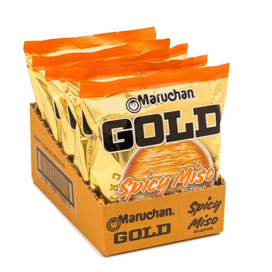 Maruchan Gold Spicy Miso Craft Ramen – Mindful Quick Meal for Stress-Free Study and Work Breaks