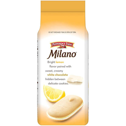 Pepperidge Farm Milano White Chocolate Lemon Cookies – Mindful Afternoon Tea Companion for Self-Care Rituals