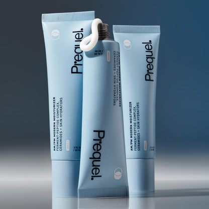 Prequel Skin Essential Moisturizer – Clean, Multi-Use Face Cream for AM/PM Routine Simplification & Minimal Skincare