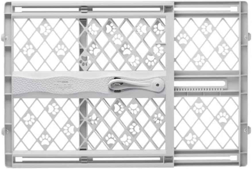 MYPET North States Paws Simple Pet Gate - Clean-Lined Barrier for Uncluttered Apartments and Studios