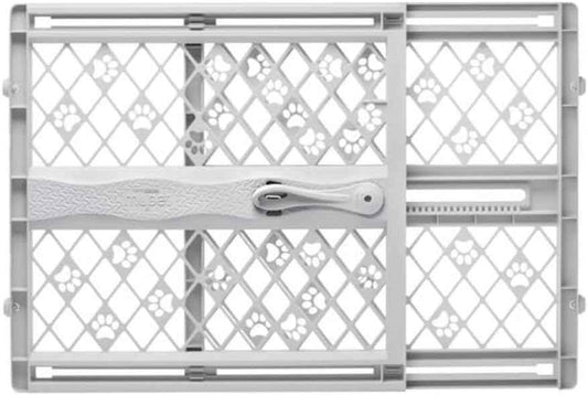 MYPET North States Paws Simple Pet Gate - Clean-Lined Barrier for Uncluttered Apartments and Studios