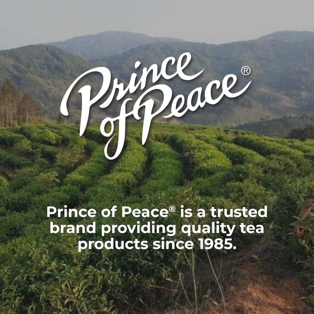 Prince of Peace Organic Green Tea, 100 Tea Bags – Thoughtful Wellness Gift for Mom on Her Birthday or Mother's Day