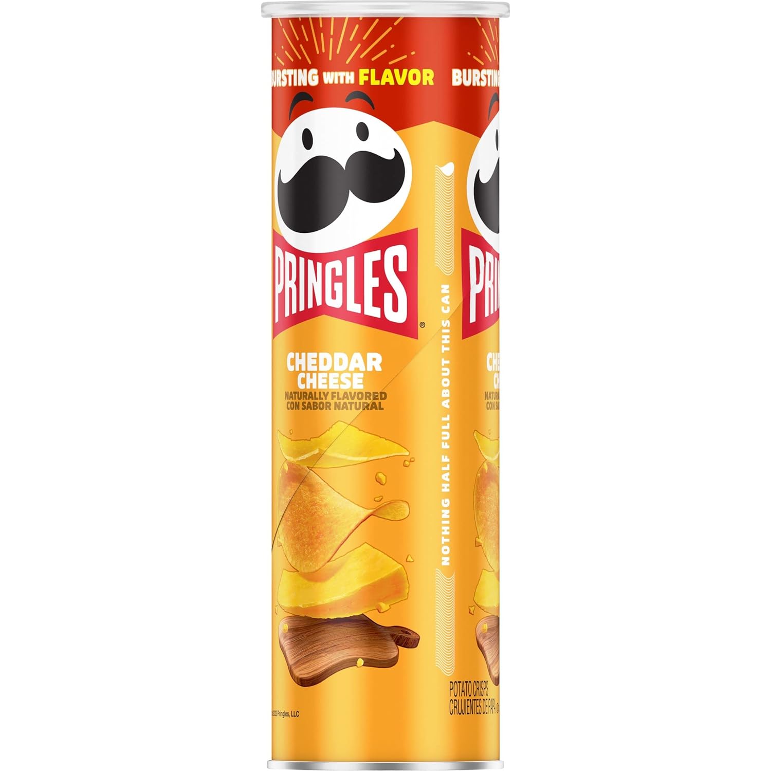 Pringles Cheddar Cheese Crisps – School Lunch Snack for Kids Lunch Boxes