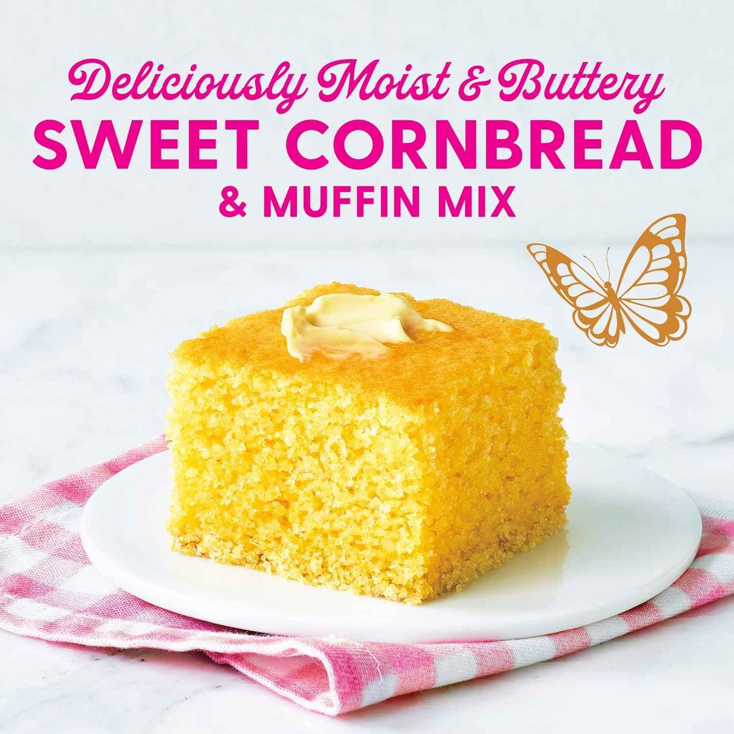 Duncan Hines Dolly Parton Sweet Cornbread Mix, 16 oz – Housewarming Gift for Friends Who Love Comfort Food