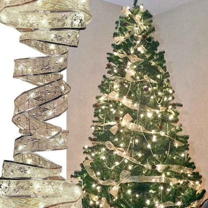 Aurora Glow Ribbon Lights for Kids Room and Playroom – Cool-Touch LED Star Pattern, Battery Powered Nursery Safe Decor