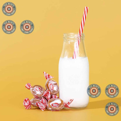 Goetze's Vanilla Caramel Creams - Retro Candy Gift for Mom on Her Birthday, 4 oz Resealable Bag