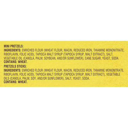 Snyder's of Hanover Peanut-Free Pretzels Bulk – Allergen-Conscious Pantry Snack Pack, 36 Individually Wrapped
