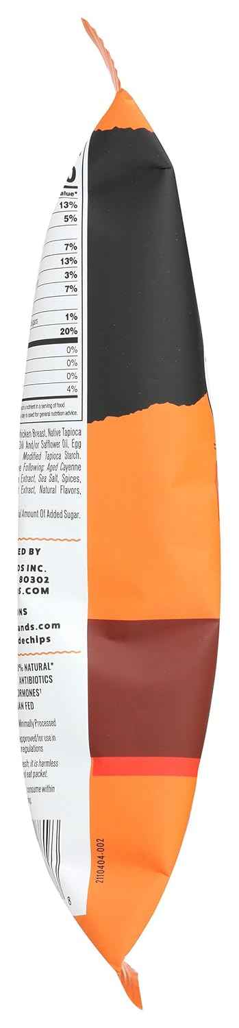 Wilde Snacks Protein Chips Buffalo 4oz – Shelf-Stable Desk Snack to Beat the 3pm Energy Slump