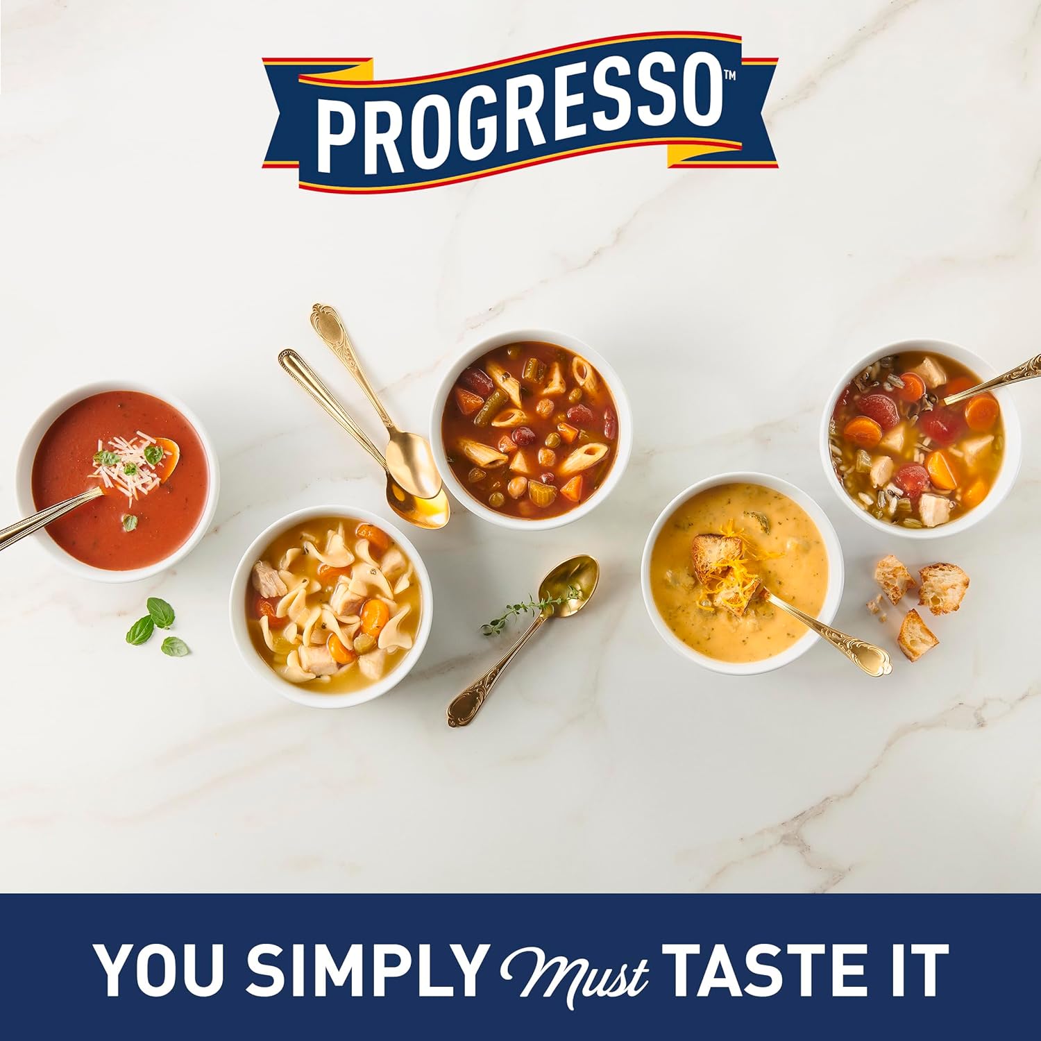 Progresso Lentil Soup – Family-Friendly Pantry Soup for Home Cooking, Onion-Free Option Available