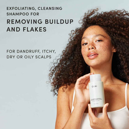 OUAI Anti Dandruff Shampoo – Calming Scalp Care Ritual for Nightly Self-Care Routine, 10 Fl Oz