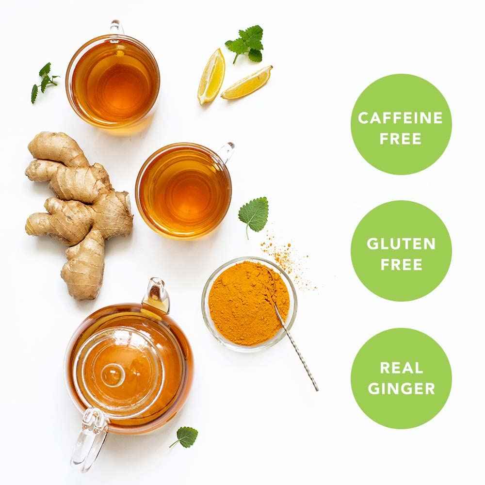 Prince of Peace Instant Ginger Honey Crystals with Turmeric – Quick Desk-Side Focus Brew for Busy Workdays