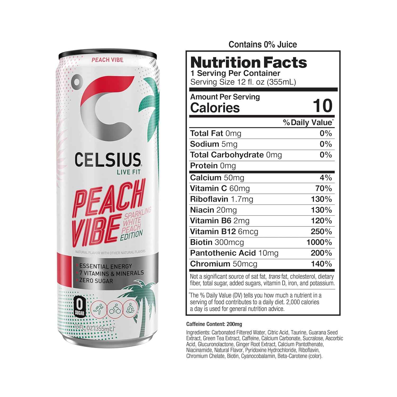 CELSIUS Assorted Flavors Energy Drink Variety Pack – Thoughtful Birthday Gift for Fitness-Loving Friends