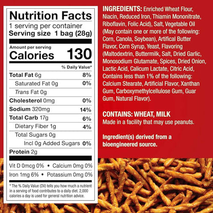 Dot's Pretzels Original Seasoned Pretzel Twists – Pantry Staple for Home Snacking and Chex Mix