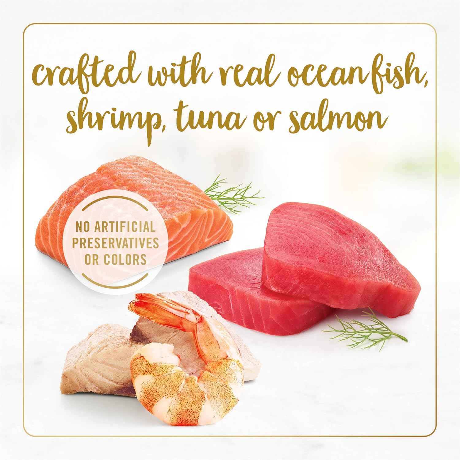 Purina Fancy Feast Seafood Collection – Bulk 60-Pack Wet Food to Cut Down Weekly Reorder Time, 3 oz Cans