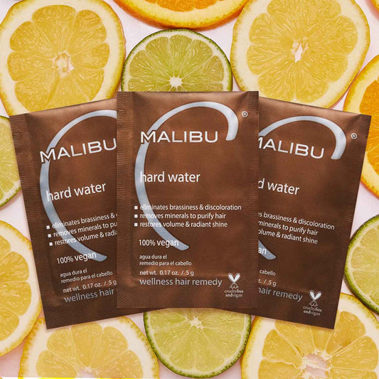 Malibu C Hard Water Wellness Remedy – Housewarming Gift for Her, Vegan Haircare Set