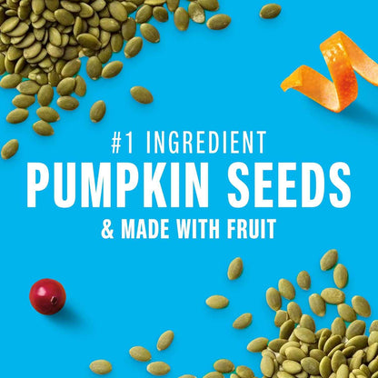 KIND Healthy Snacks Orange Cranberry Pumpkin Seed Bar – Mindful Wellness Snack for Self-Care Routines, 5g Protein and Fiber for Balanced Energy, 12 Count