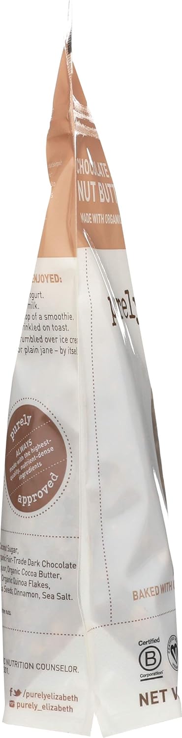Purely Elizabeth Chocolate Peanut Butter Ancient Grain Granola – Trail-Ready Fuel for Hiking and Cycling Adventures