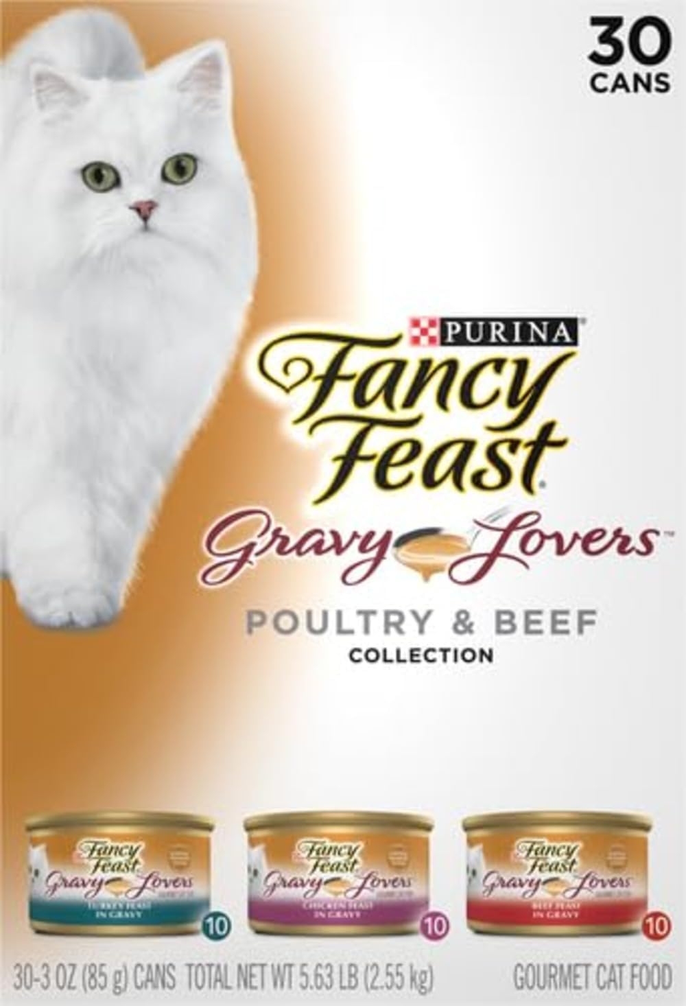 Purina Fancy Feast Gravy Lovers Canned Cat Food – Practical Housewarming Gift for New Multi-Cat Households