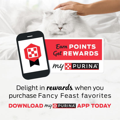 Purina Fancy Feast Seafood Collection – Bulk 60-Pack Wet Food to Cut Down Weekly Reorder Time, 3 oz Cans