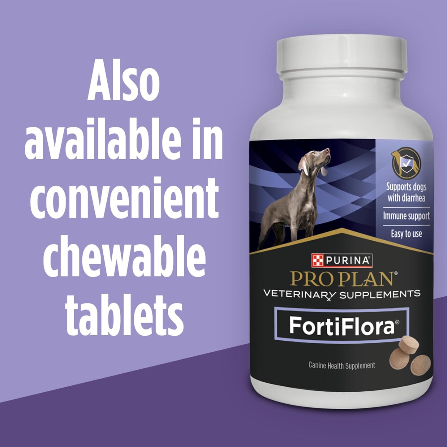 Purina Pro Plan FortiFlora Probiotic Powder for Dogs – Vet-Recommended Gentle Digestive Support for Sensitive Dogs