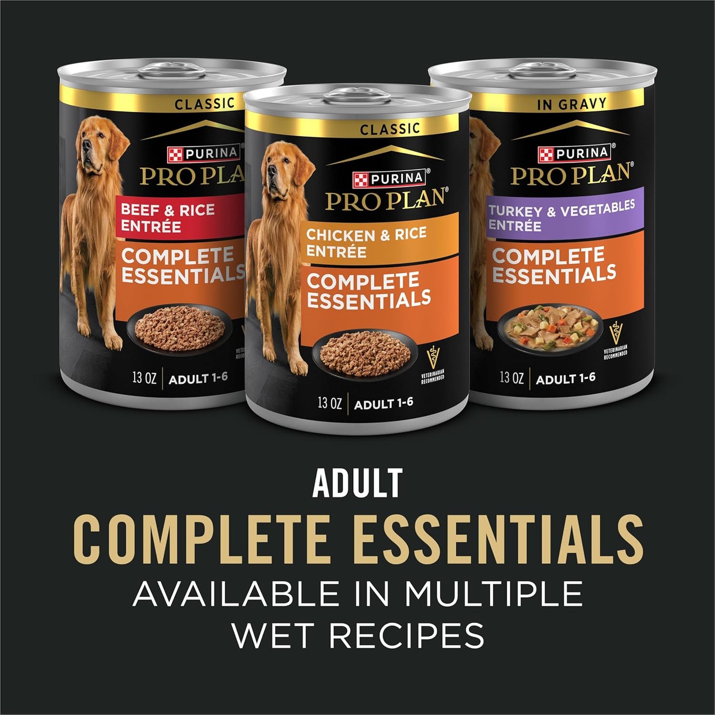 Purina Pro Plan Shredded Blend with Real Salmon First, Crafted High-Protein Dog Food, 33 lb.