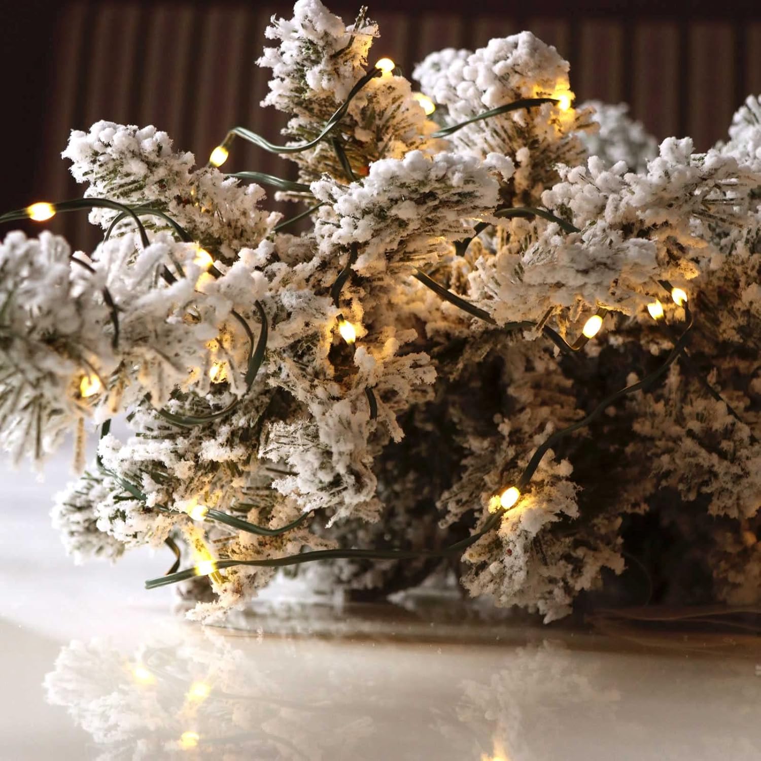 QBIS Battery Fairy Lights – Thoughtful Housewarming Gift for Her, Warm White Bedroom Decor with Timer