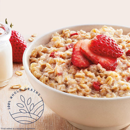 Quaker Immunity Instant Oatmeal – Pre-Workout Fuel for Remote Workers, Quick Whole Grain Bowl with Vitamin C D and Zinc
