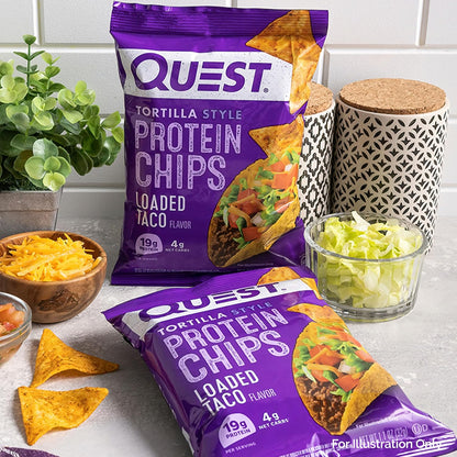 Quest Nutrition Chili Lime Protein Chips – Gluten Free Keto Friendly Ritual Snack for Evening Wind-Down