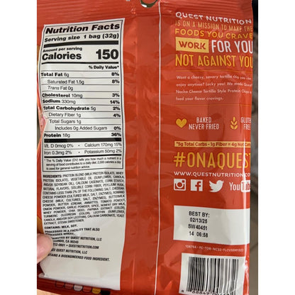 Quest Nutrition Chili Lime Tortilla Style Protein Chips – Low Carb Hostess Gift for Game Day Gatherings