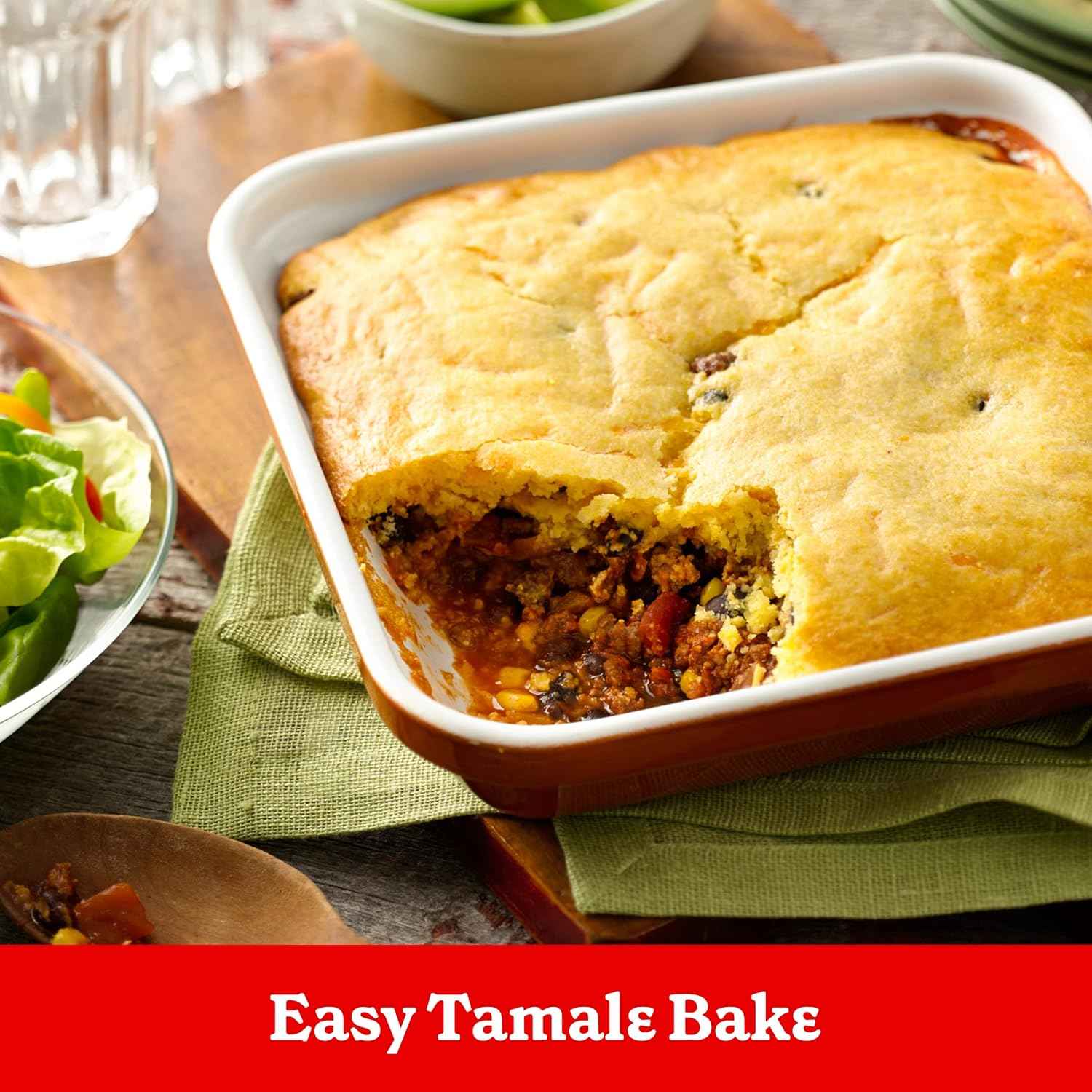 Betty Crocker Cornbread and Muffin Baking Mix, 6.5 oz (Pack of 9) – Easy Weeknight Side Dish for Picky Eaters