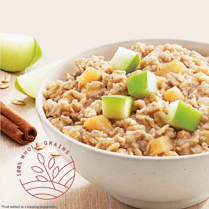 Quaker Protein Instant Oatmeal Apple Cinnamon – Family Breakfast Packets for Stress-Free School Mornings