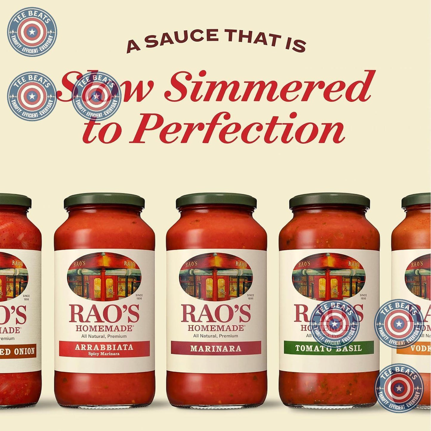 Rao's Homemade Marinara – Authentic 32 oz All-Purpose Sauce for the Elevated Home Kitchen, Crafted from Italian Tomatoes and Olive Oil