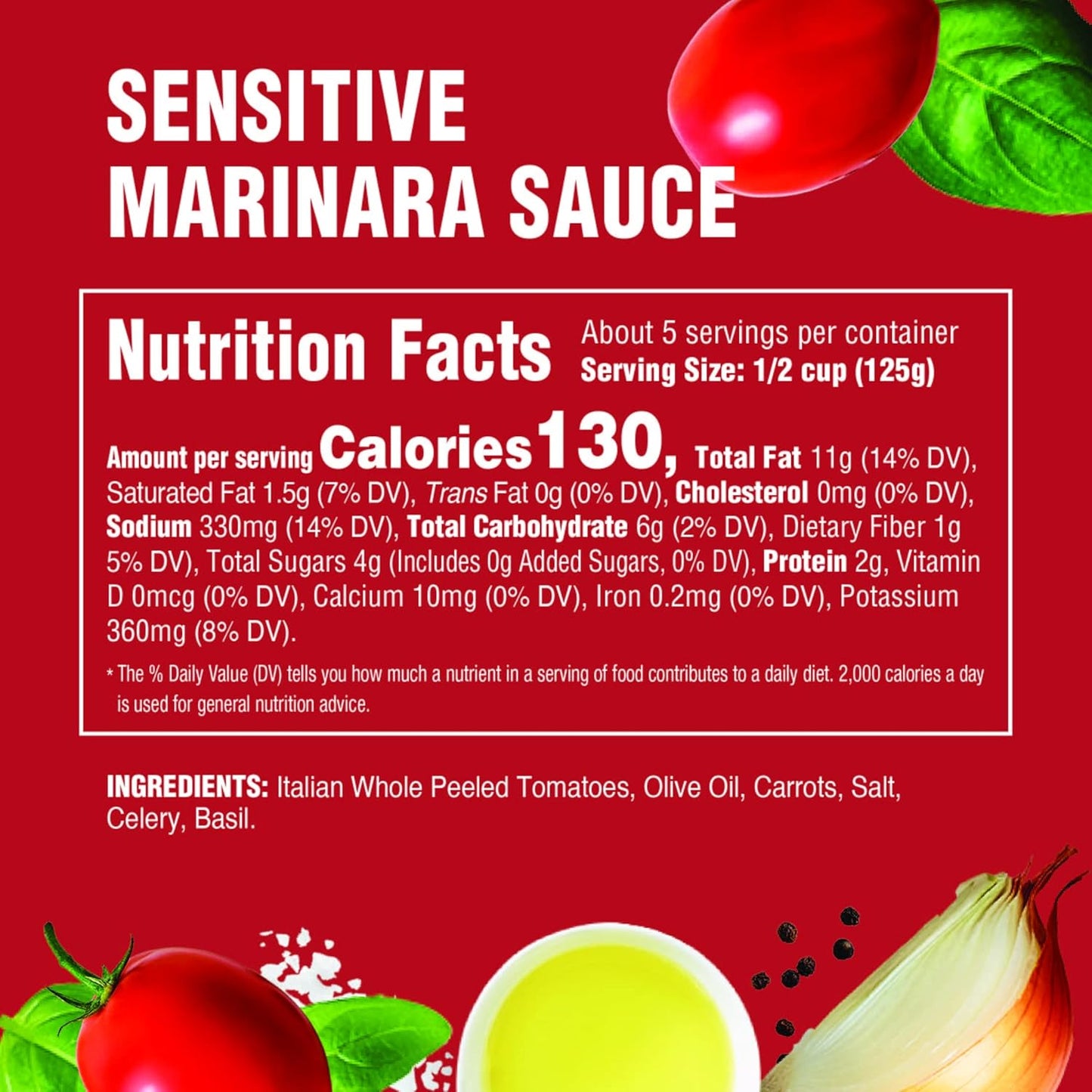 Rao's Homemade Sensitive Formula – Family-Friendly Marinara for Kid Lunch Boxes