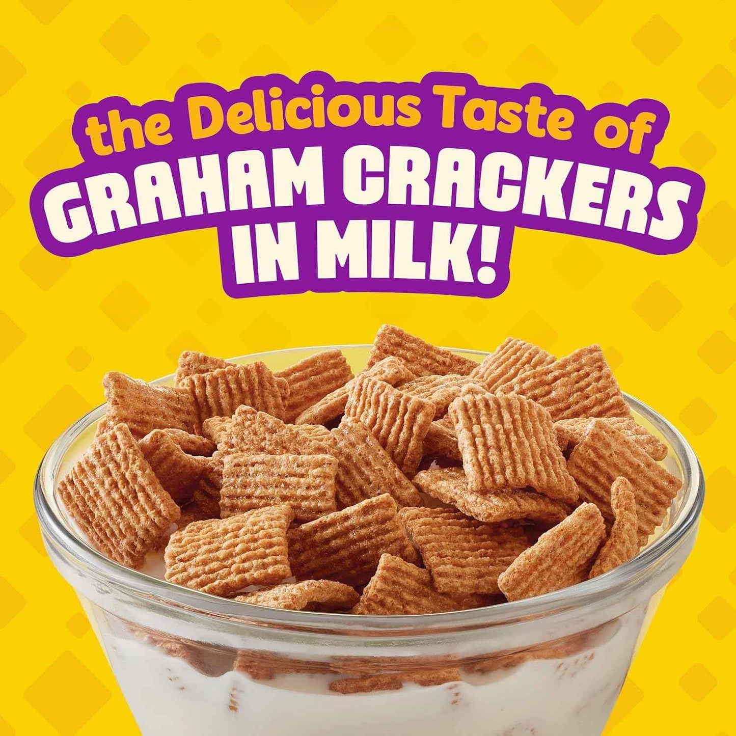 Golden Grahams Breakfast Cereal, Graham Cracker Taste, Made with Whole Grain – Kid-Friendly Family Breakfast Cereal for Quick Morning Bowls
