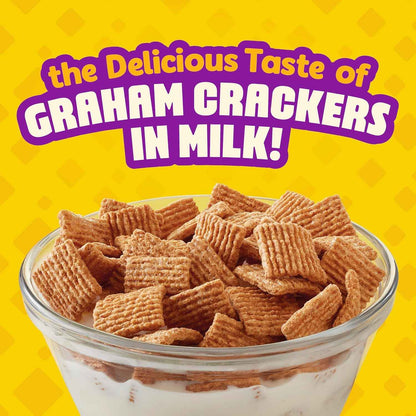 Golden Grahams Breakfast Cereal, Graham Cracker Taste, Made with Whole Grain – Kid-Friendly Family Breakfast Cereal for Quick Morning Bowls