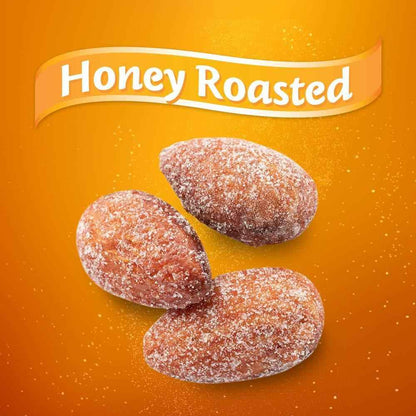 Blue Diamond Almonds Honey Roasted Snack Almonds – Low-Carb Vitamin E Nut Snack for Mindful Eating at Home