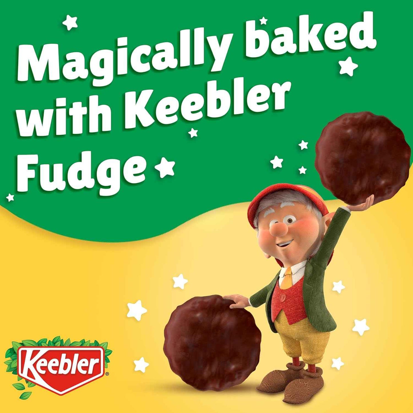 Keebler Grasshopper Mint Cookies - Portable Snack for Camping Trips and Road Travel, 10 Oz Pack of 1
