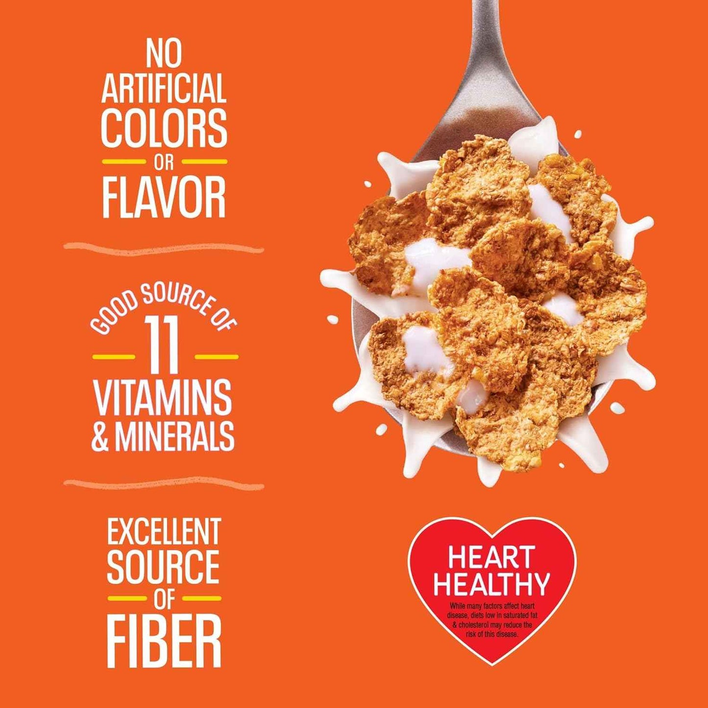 Kellogg's Frosted Bran Cereal – Desk Drawer Snack for Office and Study, Ready in Seconds