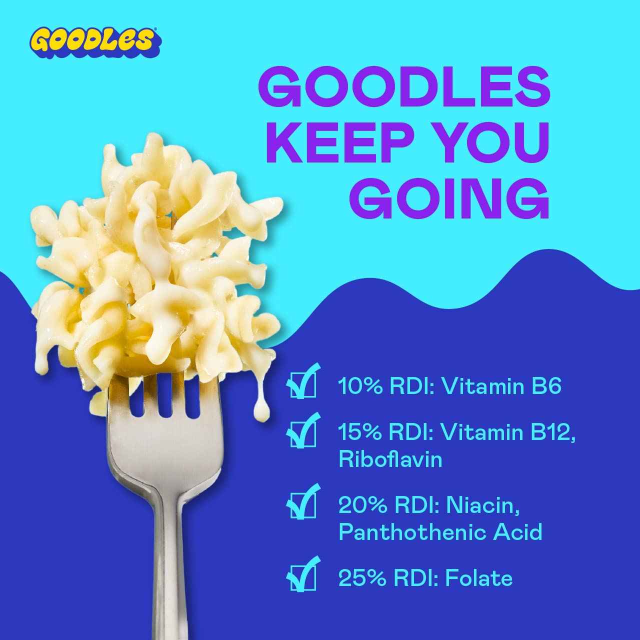 Goodles Twist My Parm Asiago and Parmesan Spirals – Gut-Health Weeknight Dinner for Clean-Label Pantry