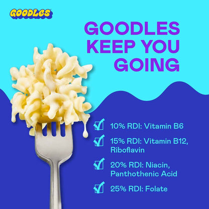 Goodles Twist My Parm Asiago and Parmesan Spirals – Gut-Health Weeknight Dinner for Clean-Label Pantry