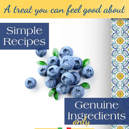 Perle di Sole Italian Candy - Imported Amalfi Coast Blueberry Hard Candy with Tart Filling - Gourmet Connoisseur's Indulgence